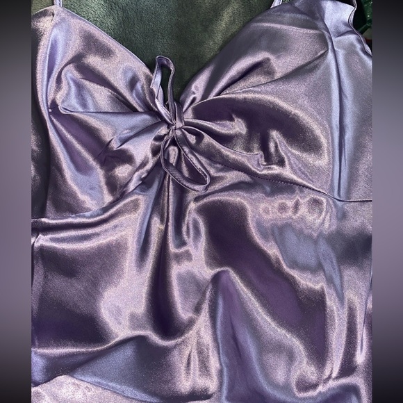 New Inventory 🔥Knot Front Satin Cami Nightsdress🔥 - Picture 6 of 6